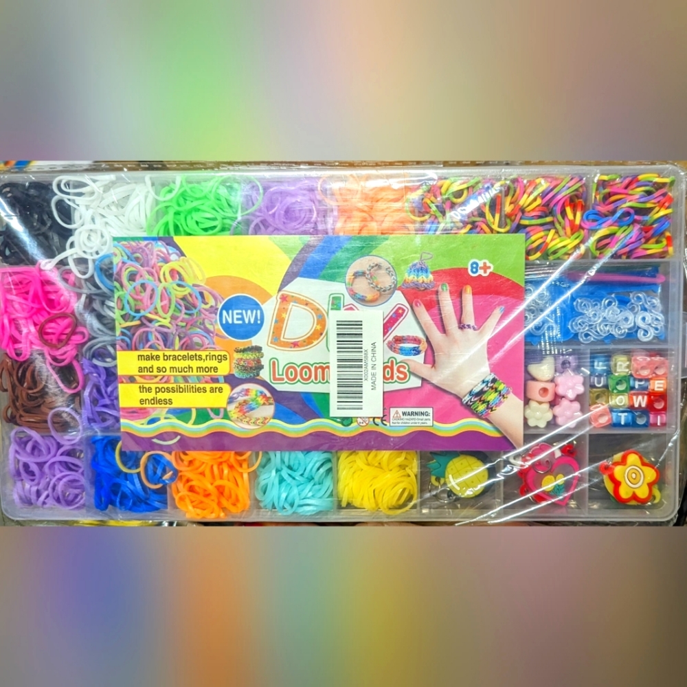 NEW loom bands kit DIY bracelet jewelry making unopened